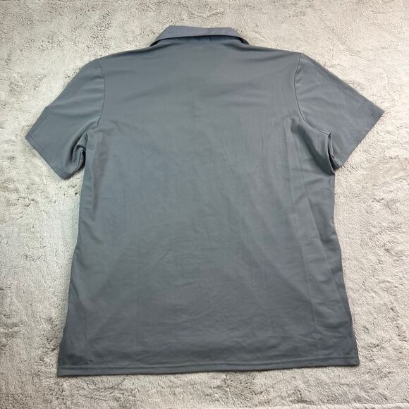 RLX Ralph Lauren Polo Shirt Mens XL Grey Golf Wicking Shaw Charity Classic Logo - Picture 9 of 9